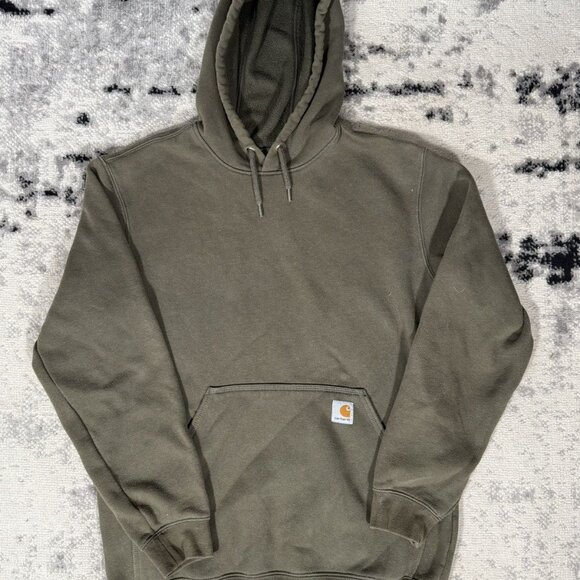 Carhartt Other - Carhartt Olive Basic Logo Hoodie